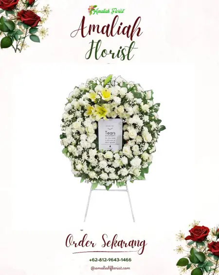 Krans Bunga Duka Gereja Santo Yakobus Kelapa Gading